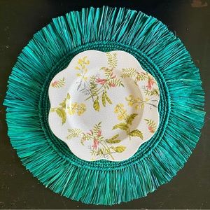 Fringe Placemat (Sea foam)
